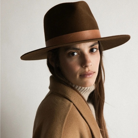 Janessa Leone Accessories - The Stewart whiskey Janessa Leone hat